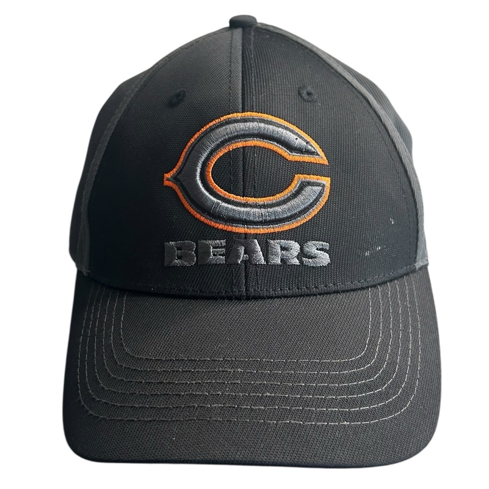 Chicago‎ Bears NFL Team Apparel Black Adjustable Baseball Cap